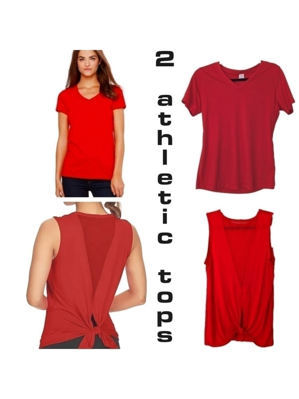 2 athletic tops
